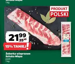 Netto Żeberka wieprzowe Sztuka Mięsa oferta