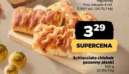 Netto Schiacciata chlebek pszenny płaski oferta
