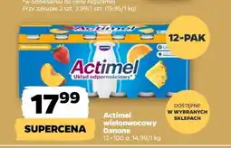 Netto Actimel wieloowocowy Danone oferta