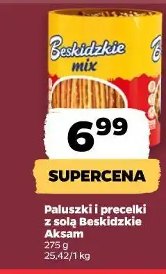 Netto Paluszki i precelki z solą Beskidzkie Aksam oferta