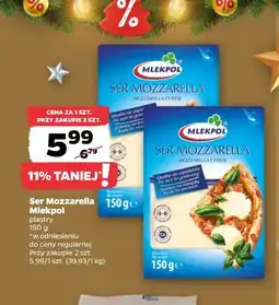 Netto Ser Mozzarella Mlekpol oferta