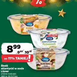 Netto Śledź atlantycki w sosie Lisner oferta