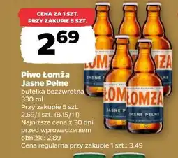 Netto Piwo Łomża Jasne Pełne oferta
