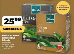 Netto Herbata czarna ekspresowa Dilmah oferta