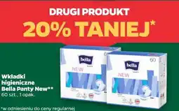 Netto Wkładki higieniczne Bella Panty New oferta
