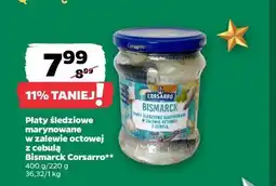 Netto Płaty śledziowe marynowane w zalewie octowej z cebulą Bismarc Corsarro oferta