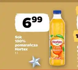 Netto Sok 100% pomarańcza Hortex oferta