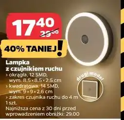 Netto Lampa z czujnikiem LED oferta