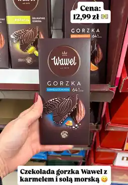 Intermarche Czekolada gorzka karmel i sól morska 64% Wawel oferta