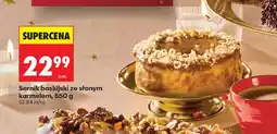 Biedronka Sernik baskijski ze słonym karmelem, 550 g Biedronka oferta
