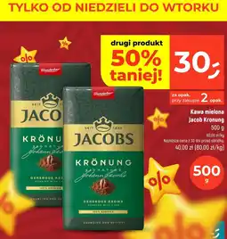 Dealz Kawa mielona Jacob Kronung 500g oferta