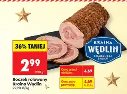 Biedronka Boczek rolowany Kraina Wędlin oferta