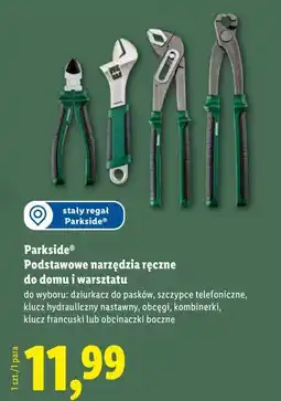 Lidl Parkside Podstawowe narzędzia ręczne do domu i warsztatu oferta