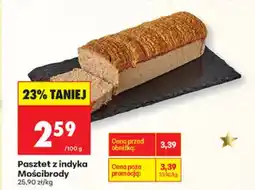 Biedronka Pasztet z indyka Mościbrody oferta