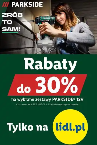 Wybrane zestawy PARKSIDE 12V