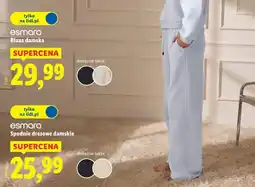 Lidl Esmara Spodnie dresowe damskie oferta
