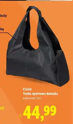 Lidl Crivit Torba sportowa damska oferta