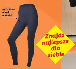 Lidl Legginsy sportowe z miękkiego materiału (granatowe) oferta