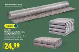 Lidl Parkside Włóknina malarska lub zestaw 2 lub 4 płacht włókniny oferta