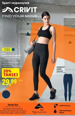 Lidl Crivit Legginsy funkcyjne damskie oferta