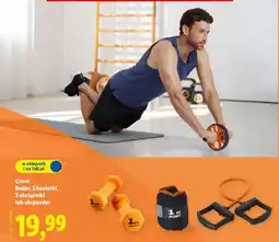 Lidl Crivit Roller, 2 hantelki, 2 obciążniki lub ekspander oferta