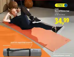 Lidl Crivit Mata do fitnessu i jogi oferta