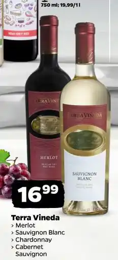 Netto Terra Vineda (Merlot, Sauvignon Blanc, Chardonnay, Cabernet Sauvignon) oferta