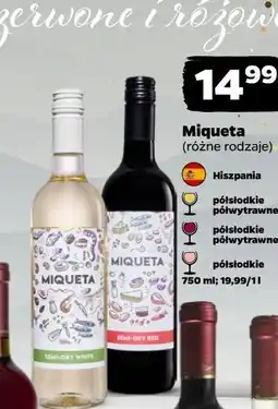 Netto Miqueta (różne rodzaje) oferta