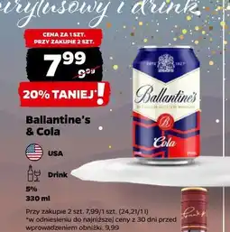 Netto Ballantine's & Cola oferta