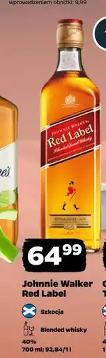 Netto Johnnie Walker Red Label oferta