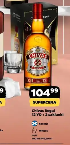 Netto Chivas Regal 12 YO + 2 szklanki oferta