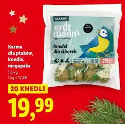 Lidl Karma dla ptaków – knedle, megapaka oferta