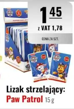 Eurocash Lizak strzelający: Paw Patrol oferta