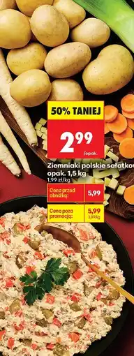 Biedronka Ziemniaki polskie sałatkowe Biedronka oferta