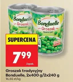 Biedronka Groszek tradycyjny 2-pak Bonduelle oferta