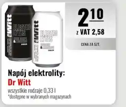 Eurocash Napój elektrolity: Dr Witt oferta