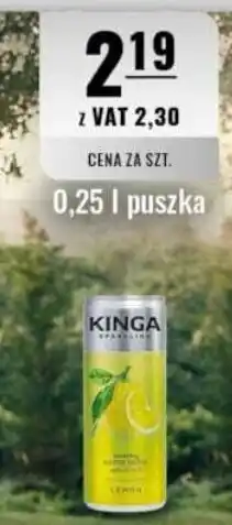 Eurocash Napój: Kinga Sparclino oferta