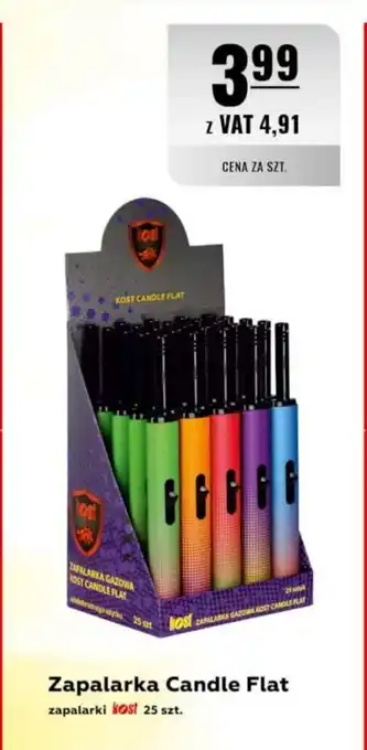 Eurocash Zapalarka Candle Flat oferta