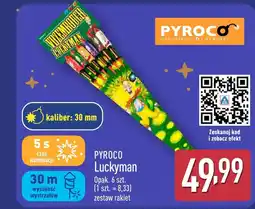 ALDI Zestaw rakiet Pyroco oferta