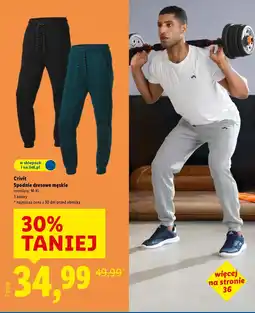 Lidl Spodnie dresowe oferta