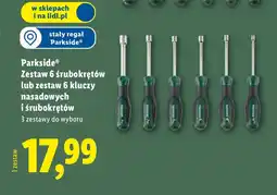 Lidl Zestaw śrubokrętów Parkside oferta