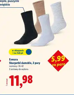 Lidl Skarpetki damskie Esmara oferta