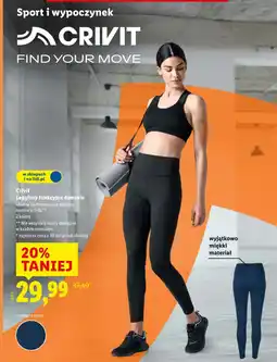 Lidl Legginsy damskie oferta