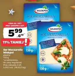 Netto Mozzarella Mlekpol oferta
