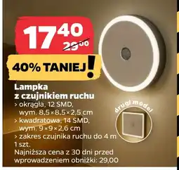 Netto Lampka z czujnikiem ruchu oferta