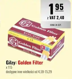 Eurocash Gilzy: Golden Filter oferta