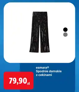 Lidl esmarа Spodnie damskie z cekinami oferta