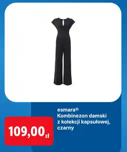 Lidl esamara Kombinezon damski z kolekcji kapsułowej, czarny oferta