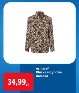 Lidl esmera Bluzka satynowa damska oferta