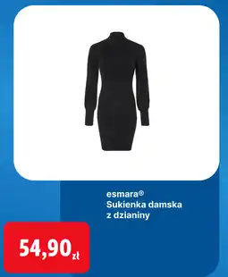 Lidl esmera Sukienka damska z dzianiny oferta